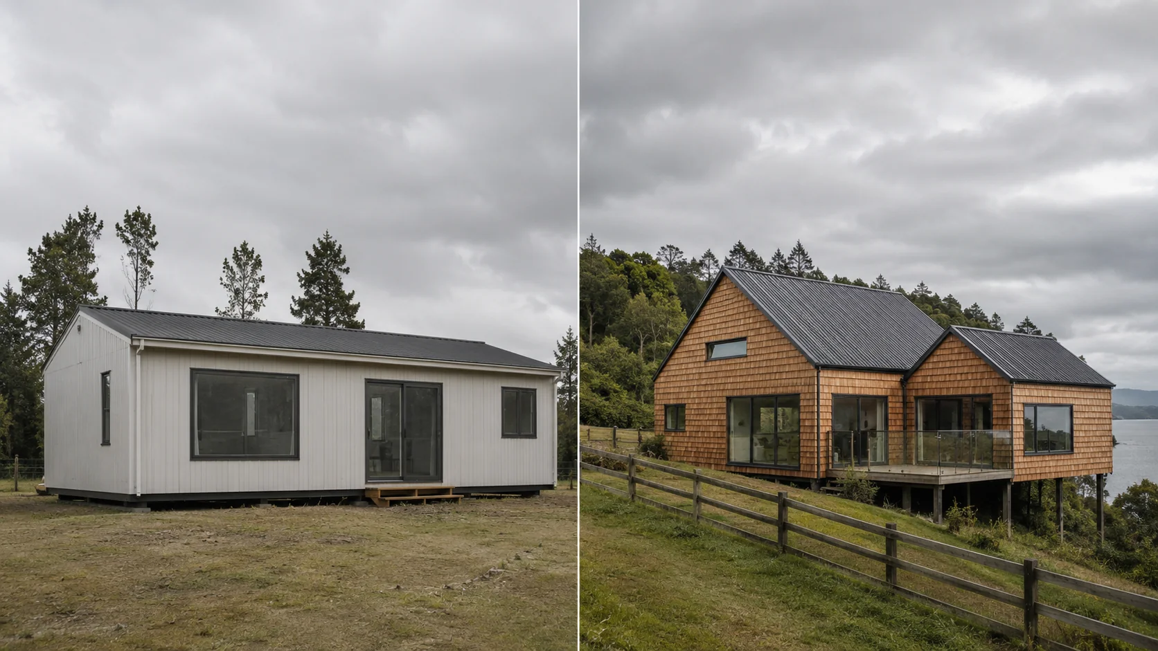 Casa de madera a medida en Chiloé
